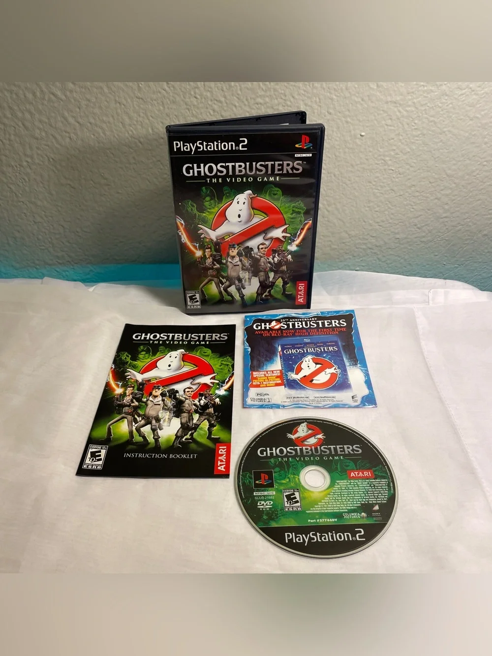 Ghostbusters: The Video Game (PlayStation 2 PS2 2009) CIB Complete Tested Works